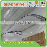 Euro Design DIY Plastic Door Awning Canopy Entrance Cover
