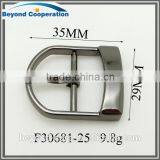 25mm Shiny Gun Metal Tri Glide Pin Buckle for Women Bag thumbnail-1