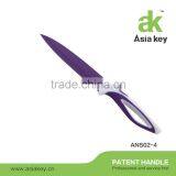 5 inches purple blade non-stick Multipurpose knife with cute handle