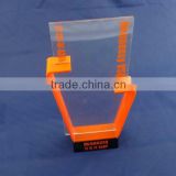 a4/a5/a6 size customized size acrylic menu holder with printing