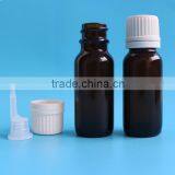 Factory Direct Sale 10ml Round Glass Bottle Wih Tamper Cap