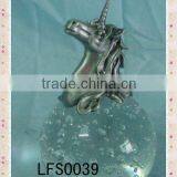 2012 Crafts Unicorn Statue on Crystal Ball 0039