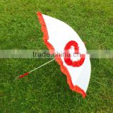 hot sale fashion heart shaped umbrella weddingumbrella
