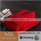 Promotion Polyester Sleep Robe Jacquard Flannel Fleece Bathrobe thumbnail-2