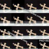 202L Wholesale Cheap Cross Stainless Steel Pendant For Birthday Gift thumbnail-3