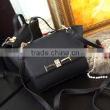 022z Korean Women PU Leather Tote Ladies Shoulder Bag Handbag Satchel Messenger Bag