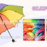 High Quality Colorfur Umbrella for Promotion Gift thumbnail-5