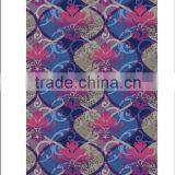 Purple Pattern Cut and Loop Pile Broadloom Carpet for Hotel thumbnail-4