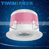 TIWIN 2014 NEW DESIGN LED Spotlight 5W CE ROHS Led Downlight Hot Sale New Led Down Lamp Ceiling Design COB Spotlight thumbnail-1
