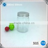 300ml 10oz300ml food grade PET plastic jar for food use