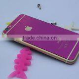 Colored Tempered Glass for Iphone 6 Mirror Color Screen Protector