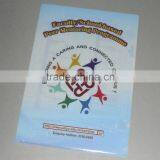 OEM Design Offset Printing pp File Folder , A4 Size L Shaped Pvc Folders