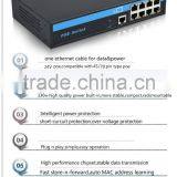 130w 45+/78- Pin Passive POE Switch 24v 8 Port for Mikrotik/UBNT Wifi AP CPE Router thumbnail-3