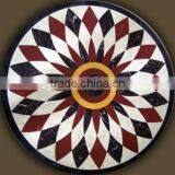 Marble Inlay Flooring , Marble Medallion , Stone Mosaic Medallion