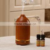 Wood+ABS+PP+Silicone Aroma Oils, Wooden Electric Ultrasonic Aroma Diffuser, 100ml Aroma Humidifier thumbnail-4