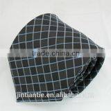 2016 Fashion High Quality Black Checked Mens Silk Tie thumbnail-2