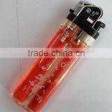 Disposable Color Gas Ellipse Bottom Flint Lighter