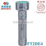 LED Metal Flashlight Stainless Steel Torch for African thumbnail-1