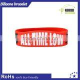 Fashion Unisex Silicone Wristbands New Design Promotional Customized Rubber Silicone Bracelet thumbnail-6