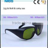 740-1100nm Laser Safety Google Glasses Alexandrite Diode ND:YAG Laser Protection thumbnail-1