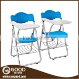 Training Chair with Writing Tablet Folding Chair for Training Room