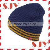 100% Merino Wool Fold up Reversible Baby Fancy Beanie Hats thumbnail-2