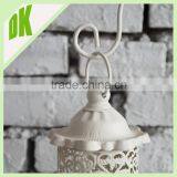 Cheap Classic Black Stainless Steel Lantern + Hurricane Lantern Inserted Glass Christmas Lantern Decoration thumbnail-4