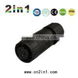 SQ14-3P IP68 10A Nylon Solder Waterproof Electric Cable Wire Connector thumbnail-3