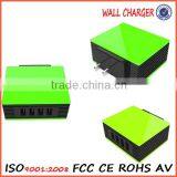 6.2A / 4-Port USB Charging Station /Portable USB Wall Charger / Travel Charger / USB Power Adapter for Iphone,samsung,ipad thumbnail-3