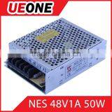 Ac Dc 48v Switching Power Supply Single Output S-50 48v 1a Industrial Power Supply