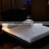 Cotton Fabric Mattress Protector With Skirt