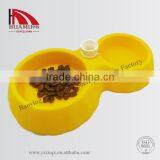 Cat Bowl With Drinker in Yellow 300*170*65 mm thumbnail-6