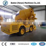 3.5 cubic meters self loading concrete mixer truck with high weight
