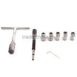 7PC Diesel Injector Seat Cutter Set Cleaner Carbon Remover Tools Kit thumbnail-3