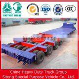 Multi Axle Hydraulic Low Bed Trailer for Carrying Crane/excavator/tractor thumbnail-1