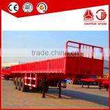 High Wall 50ton Side Panel Tri-alxe Semi Trailer for Sale thumbnail-6