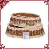 Eco-friendly Supermarket Kitchen Oval Shape Rattan Handmade Weaving Food Knitted Basket thumbnail-2