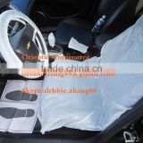 Automotive plastic disposable car seat cover