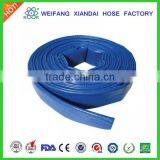 2016 pvc high-intensity polyster fiber new style flat hose