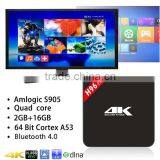 New Arrival Popular H96 Plus Amlogic S905 Android 5.1 TV Box 2GB+16GB Android TV Box For Wholesale thumbnail-1