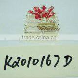 Silver Valentine Metal Gift Packing Basket thumbnail-1