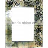 Hand Carved Bone Photo Frame thumbnail-1