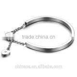 Fashion New Design Rose Gold Plated Stainless Steel Bracelet for Men Women thumbnail-5