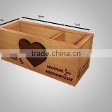 Creative Wooden Scalable Foldable Desktop Storage Box thumbnail-1