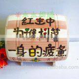 Cheap Custom Any Words Wooden Tin Money Box thumbnail-3