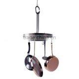 Wrought Iron Kitchen Hanging Pot Rack thumbnail-1
