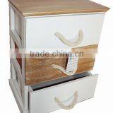 White Shoe Storage Double Cabinet Dresser Shelf Organizer Shoes Closet Bedroom thumbnail-4