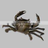 New Products Save 30% Only This Week Bronze Decorative Brown Crab Sculpture thumbnail-1