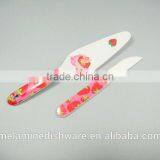 Safty Melamine Cake Fork and Spade Cute Design for Kid Children thumbnail-1