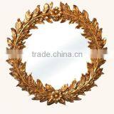 Ornate Polyresin Decorative Framed Mirror for Indoor Use